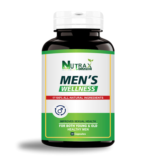 MEN'S WELLNESS CAPSULES: FOR IMPROVED ERECTIONS AND LASTING PERFORMANCE