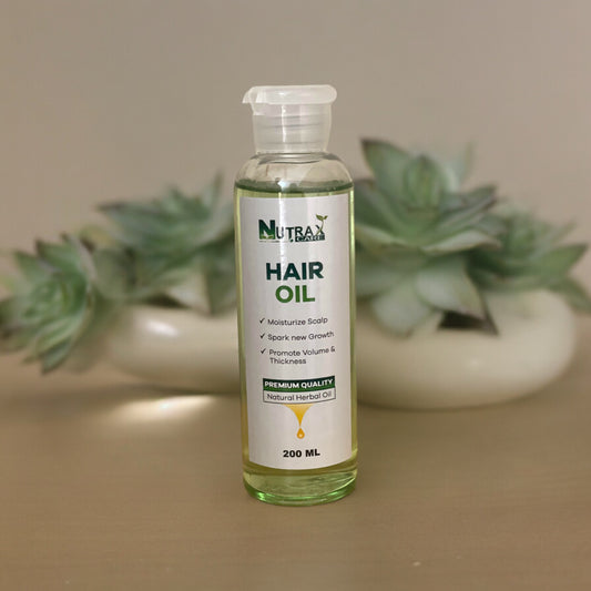 NUTRAX HAIR GROWTH OIL: PAKISTAN'S BEST HAIR OIL FOR HAIR REGROWTH