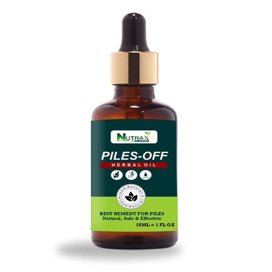 PILES-OFF OIL: NATURAL REMEDY FOR EXTERNAL HEMORRHOIDS